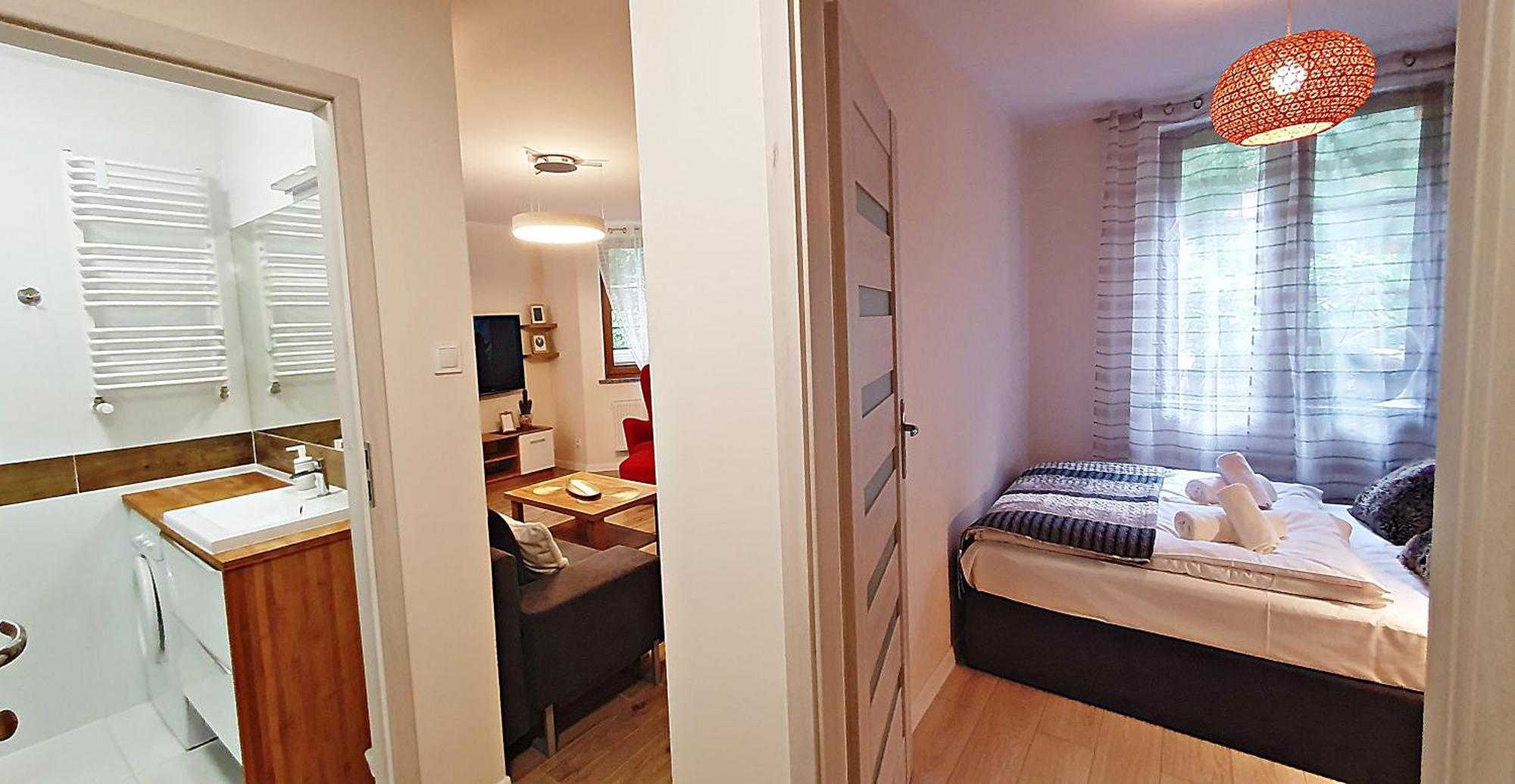 Apartment Sun&fun Parkowa Nadrzeczna 3d I 3e -blisko Centrum W Otoczeniu Zieleni